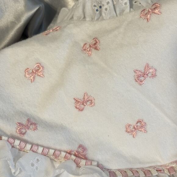 NWT Lanz Of Salzburg White Nightgown M Cottagecore Modest Coquette Praire Gift - Picture 7 of 7